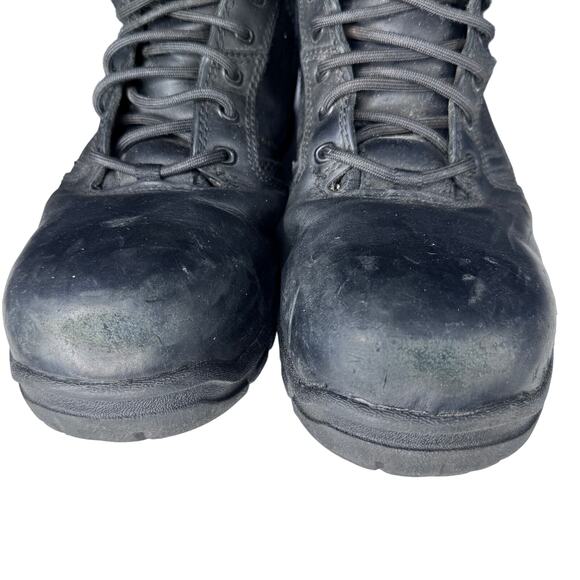 Danner Lookout Side Zip Black‎ Duty Boots Mens Size 8 Leather CSA Miltary Combat main image 6